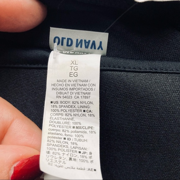 Old Navy Ebony Cinch Front Swimsuit Size XL - Picture 11 of 14